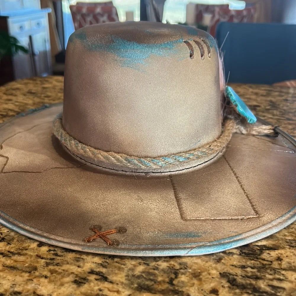 Handcrafted cowboy hat | see offer in description - Picture 5 of 6